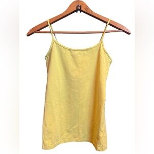Yellow Tank top camisole  top